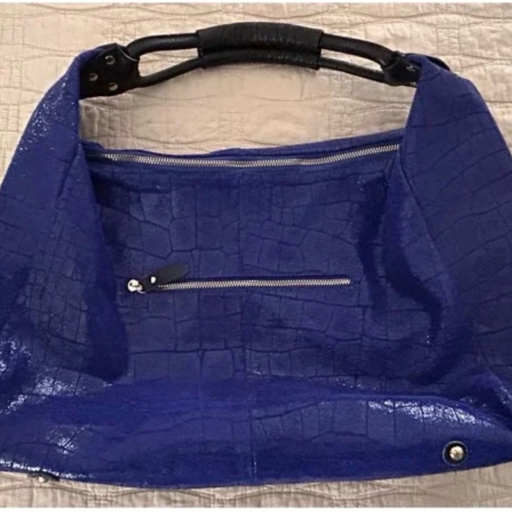 Lola Bernard Blue Indigo Hobo Bag